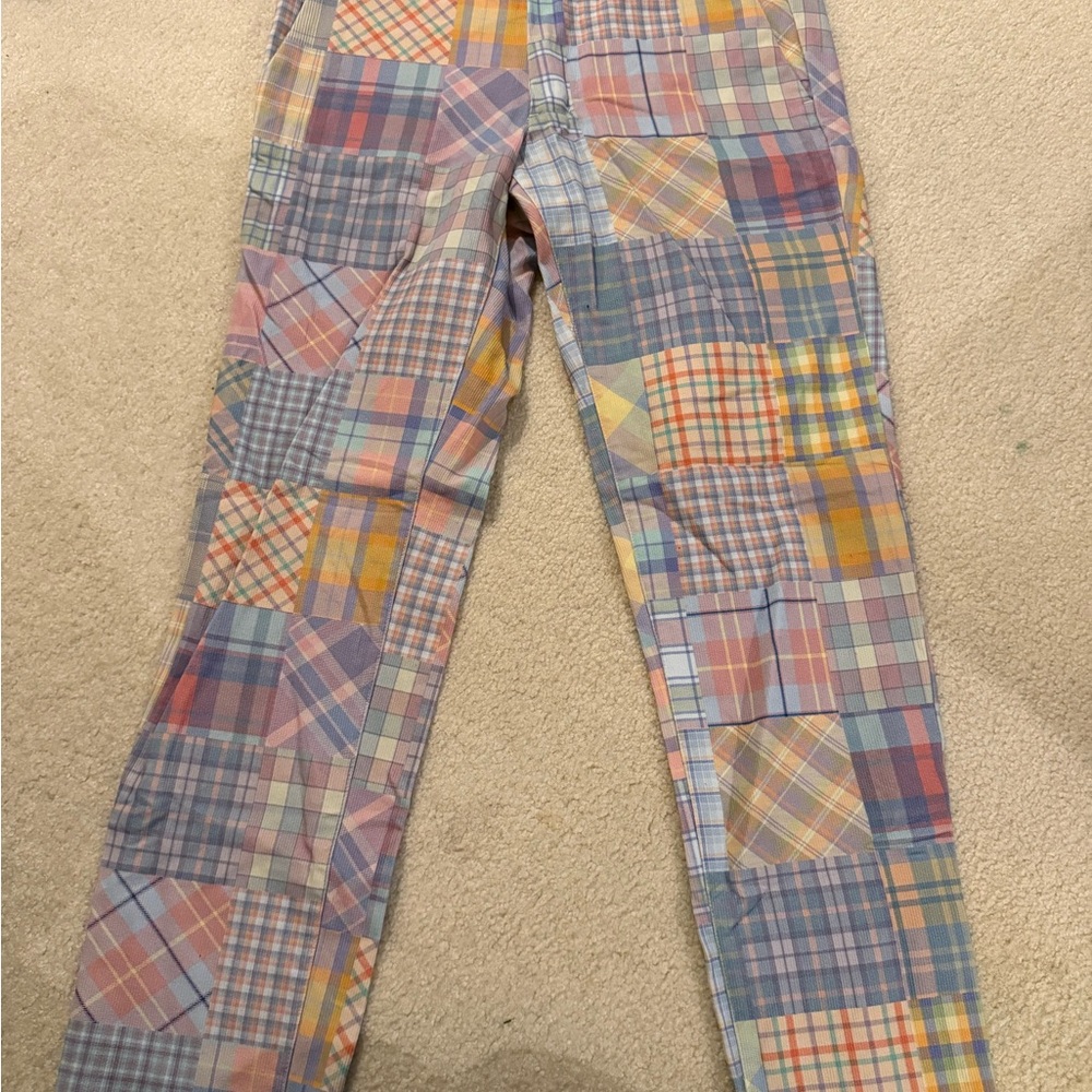 Teddy Fresh Multicolor Patchwork Straight Leg Pan… - image 1